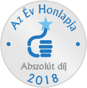 Az év honlapja 2018 - Abszolút díj