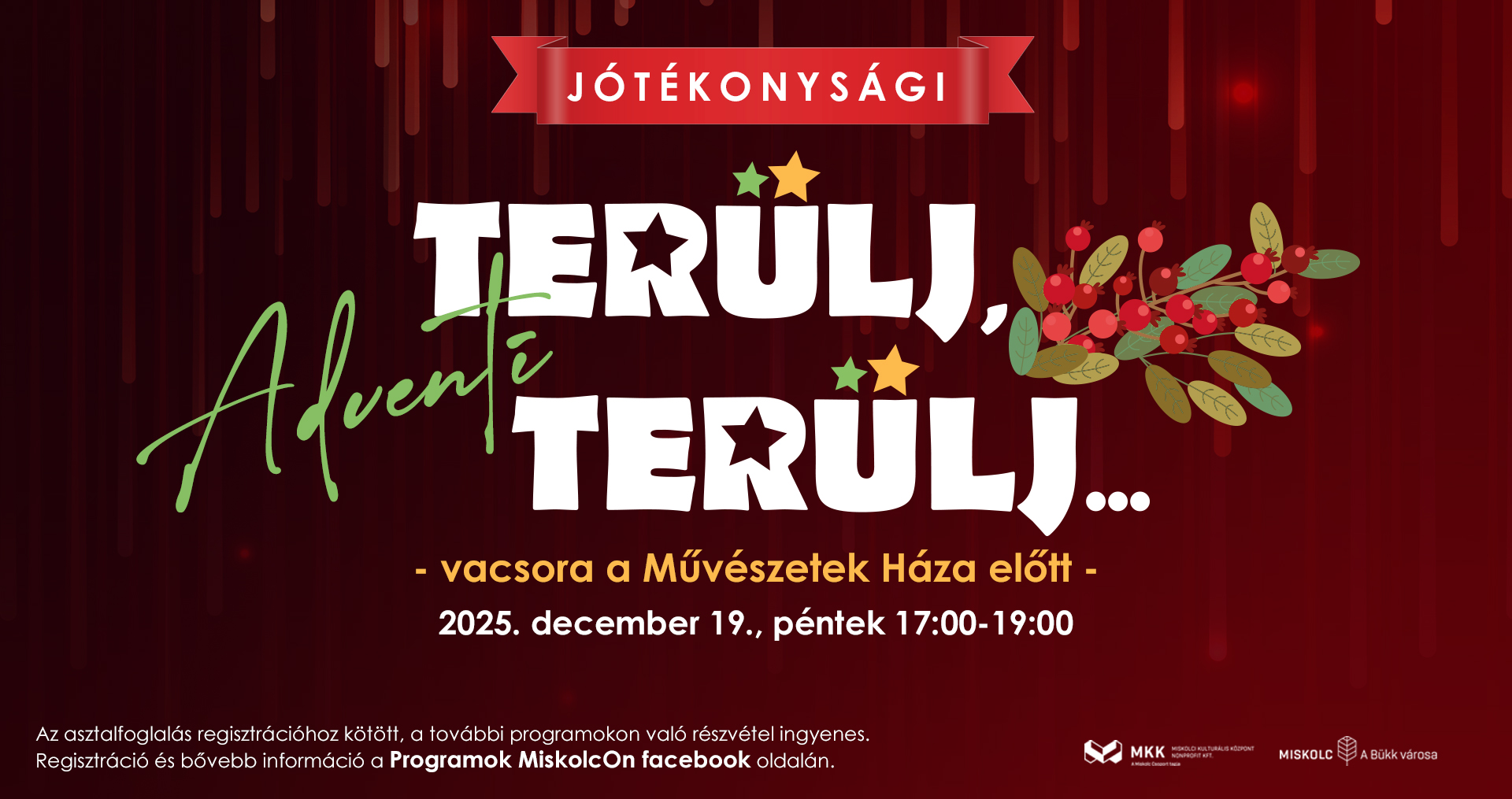 Terülj, terülj regisztrációs felület