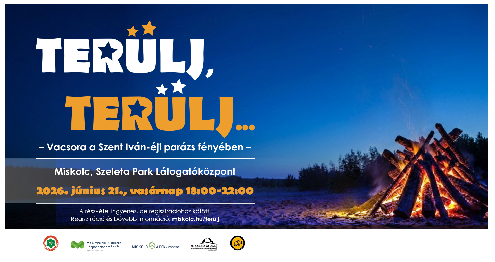 Terülj, terülj regisztrációs felület