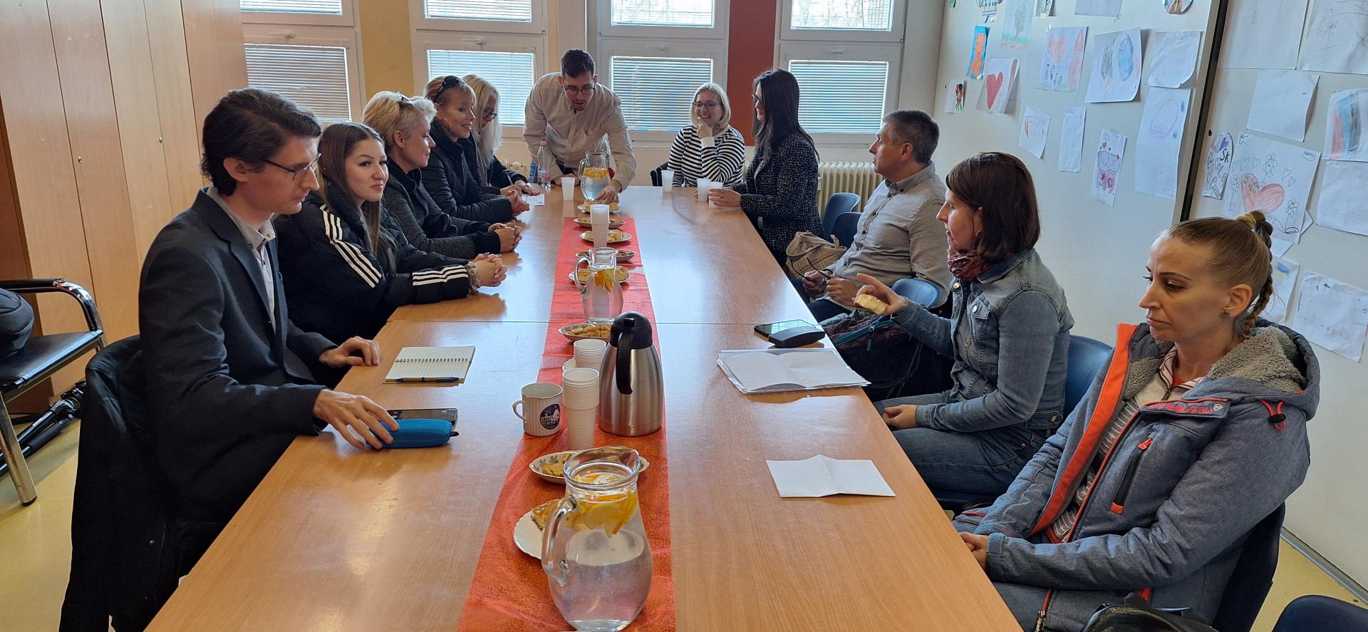 The Miskolc staff of the 4IM project discussed their professional methods at Kosice