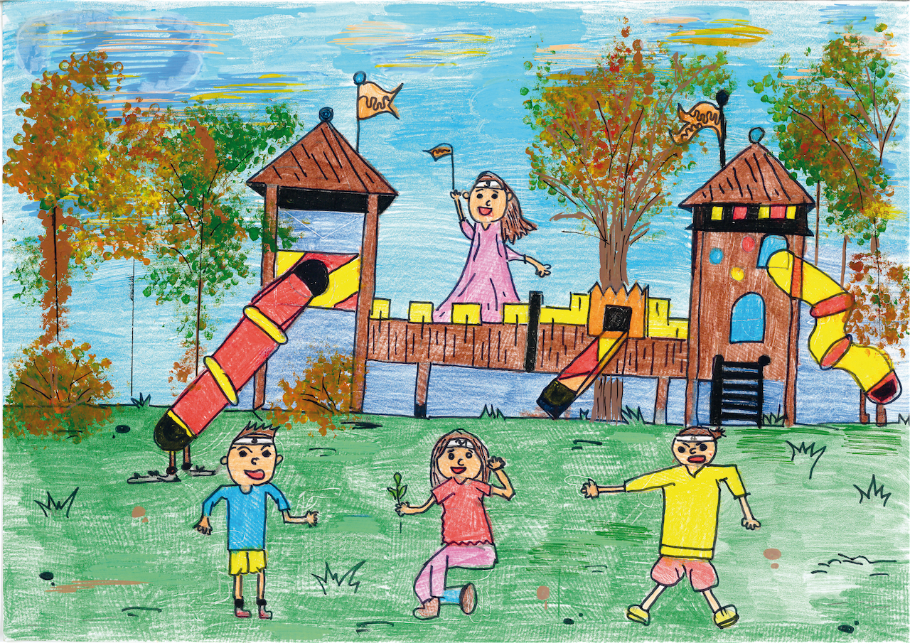 Rajzpályázat Iskolás korosztály 1. helyezett Kertész Kristóf Benjamin