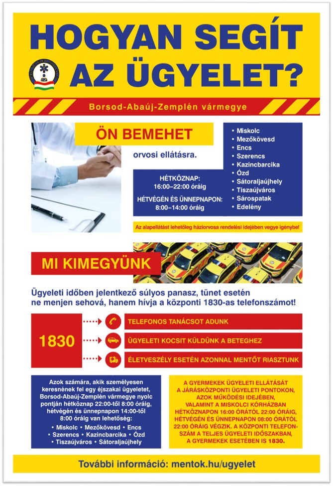 Hogyan segít az ügyelet?