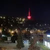 Az Avasi kilátó is „belepirult” a Valentin-napba Az Avasi kilátó is „belepirult” a Valentin-napba