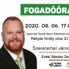 Fogadóóra a 12-es választókerületben, augusztusban Fogadóóra a 12-es választókerületben, augusztusban