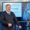 Veres Pál polgármester matematika órát tart a miskolci végzős diákoknak Veres Pál polgármester matematika órát tart a miskolci végzős diákoknak
