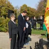 Koszorúzás a Romek emlékoszlopnál - 2019. október 23.