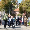Koszorúzás a Romek emlékoszlopnál - 2019. október 23.