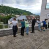A "Rejtélyes építészet" címszó alatt látogattak diákok a hivatalba
