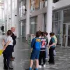 A "Rejtélyes építészet" címszó alatt látogattak diákok a hivatalba